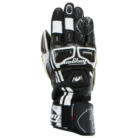 Furygan Styg21 x Kevlar motorhandschoenen Zwart-Wit, productfoto 1