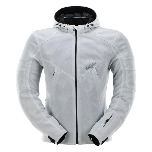 Furygan Evald Vented motorjas Parelwit