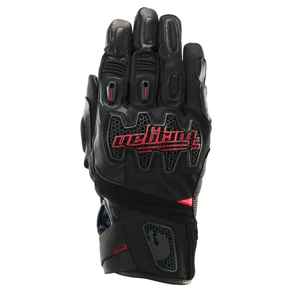 Furygan Atacama motorhandschoenen Zwart-Rood, productfoto 1