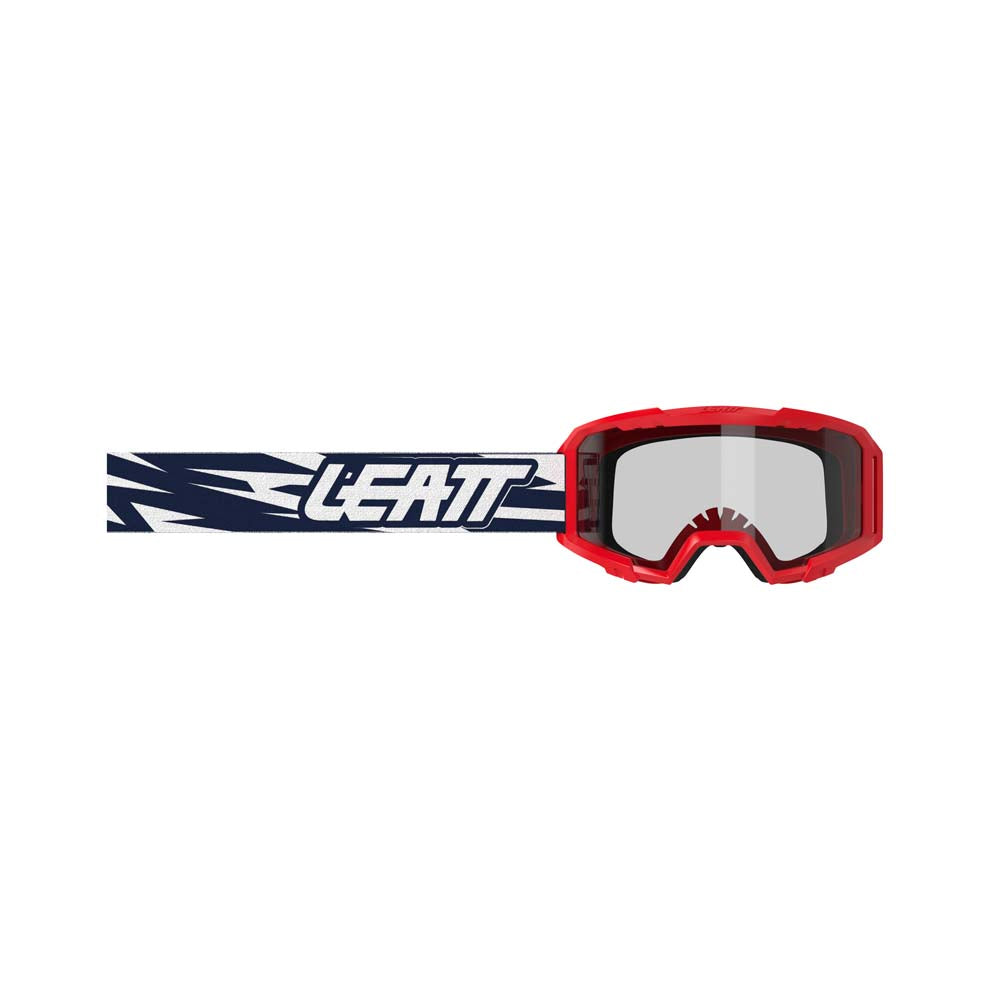 Leatt Vizion 2.5s Junior Crossbril Blauw en rood, productfoto 2