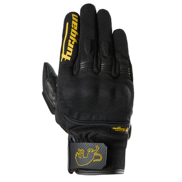 Furygan Jet Lady D3O EVO dames motorhandschoenen zwart-goud
