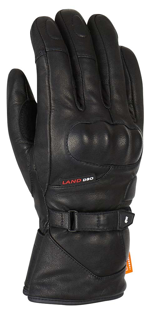 Furygan Land DK D3O motorhandschoenen Zwart, productfoto 1