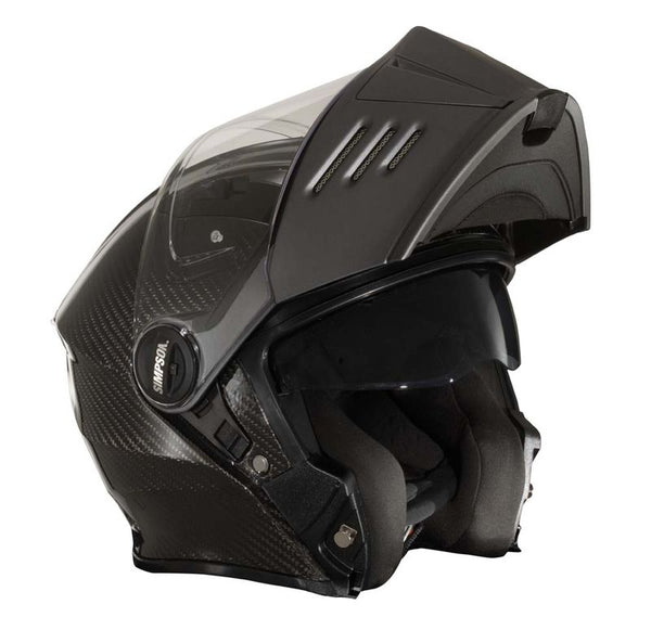 Simpson Darksome Carbon Modular Helmet ECE Motorcycle Helmet Lightweight Pinlock Sun Visor