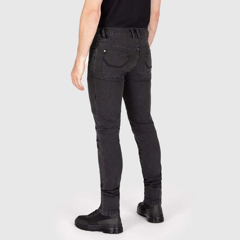 Knox Men’s Colton Slim REGULAR Supersoft Charcoal – AA Motorjeans voor Heren