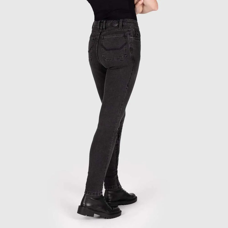 Knox Women’s Colton Skinny REGULAR Stone Wash Indigo – AA Motorjeans voor Dames