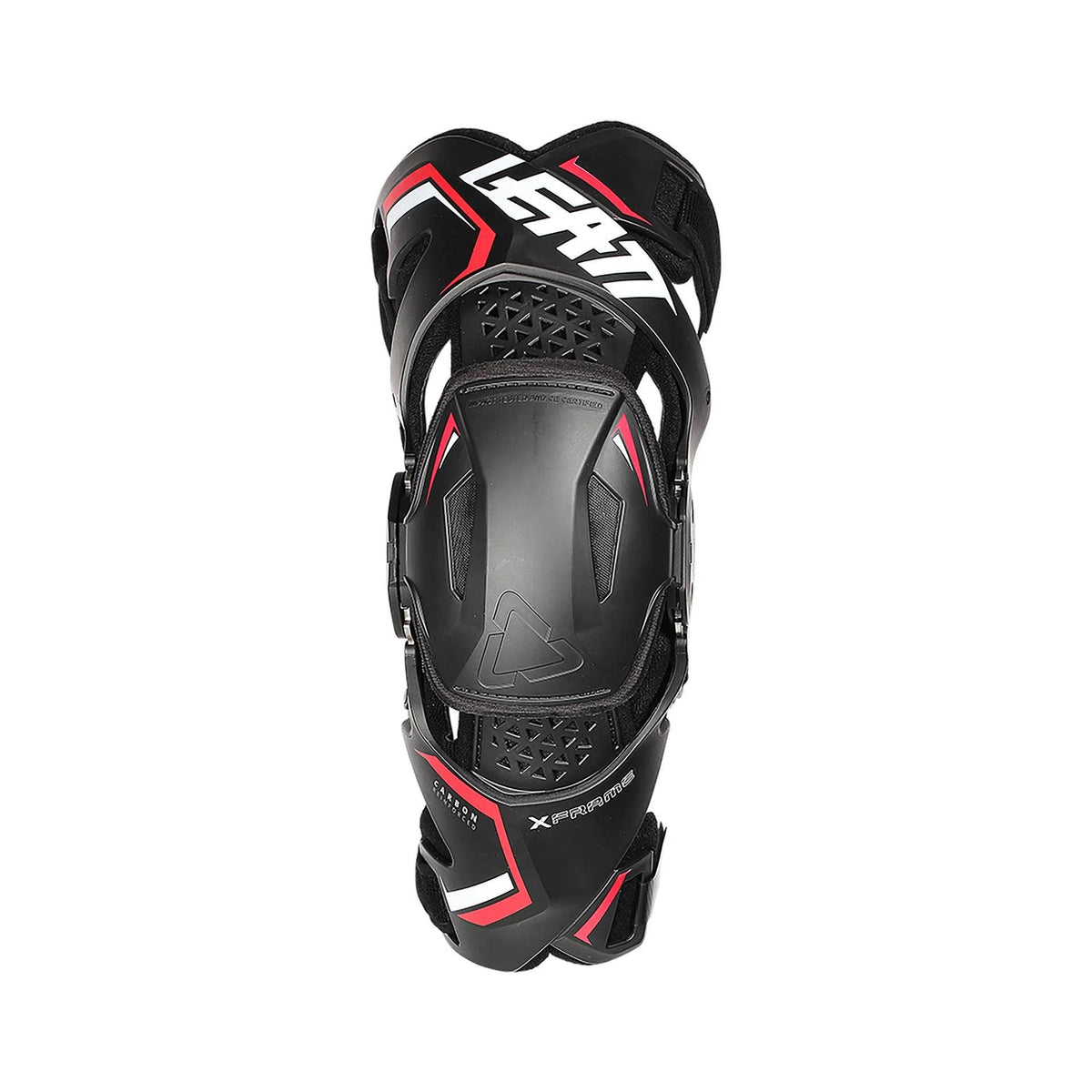 Leatt Knee Brace X-Frame Pair Black – Premium Carbon Knee Braces for Motocross, Enduro & Off-road