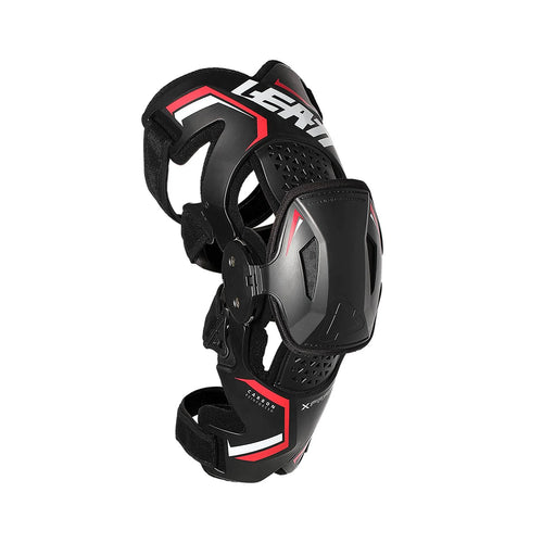 Leatt Knee Brace X-Frame Pair Black – Premium Carbon Kniebraces voor Motocross, Enduro & Offroad