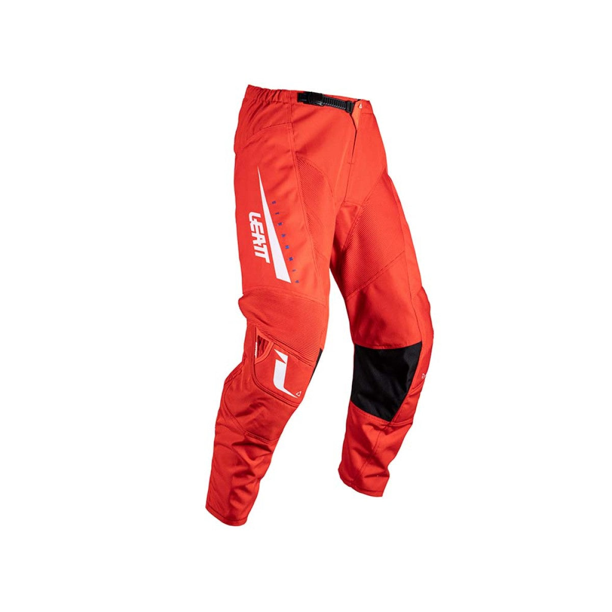 Leatt Moto 3.5 Motorradhose, Offroad-Stretch, mit Knieverstärkung, Rot