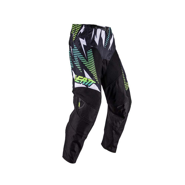 Leatt Moto 3.5 motorbroek offroad stretch met knieversteviging Storm Teal