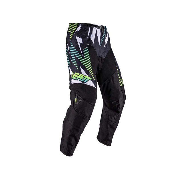 Leatt Moto 3.5 motorbroek offroad stretch met knieversteviging Storm Teal