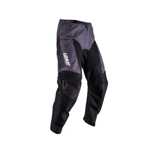 Leatt Moto 3.5 motorbroek offroad stretch met knieversteviging Stealth Zwart/Grijs