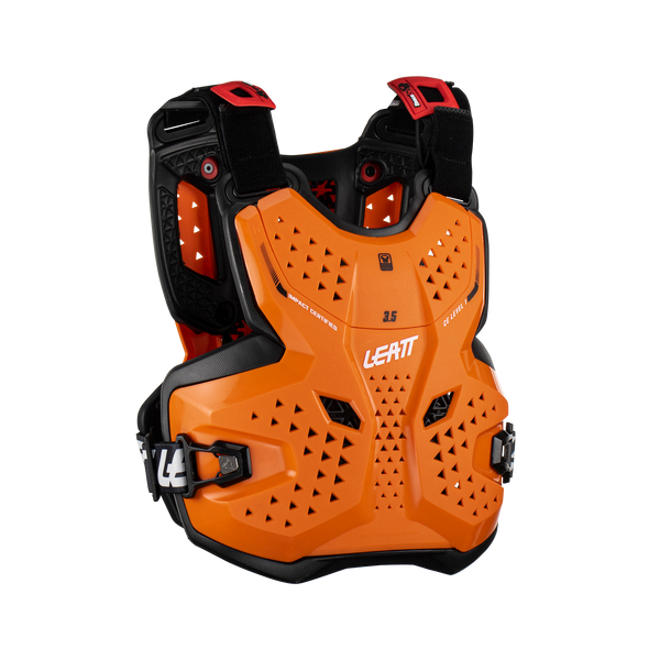 Leatt 3.5 Junior Borstbeschermer Oranje en zwart