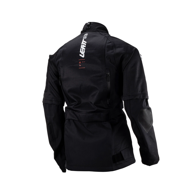Leatt HydraDri 4.5 Motorradjacke, wasserdicht (20.000 mm), atmungsaktiv, schwarz