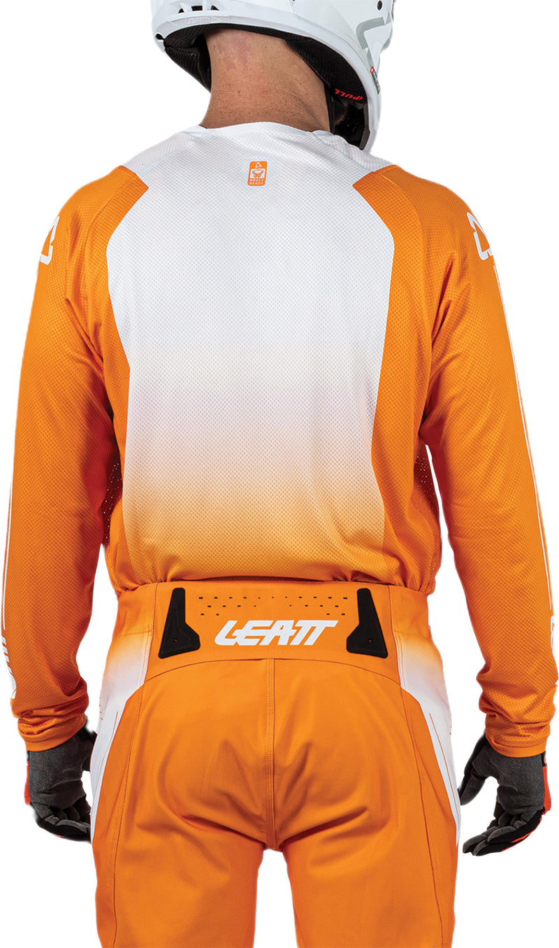 Leatt Moto 4.5 Lite V26 Motocross-Trikot, leicht, atmungsaktiv, Orange