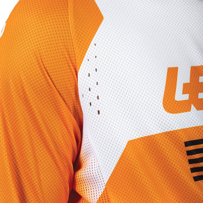 Leatt Moto 4.5 Lite V26 Motocross-Trikot, leicht, atmungsaktiv, Orange