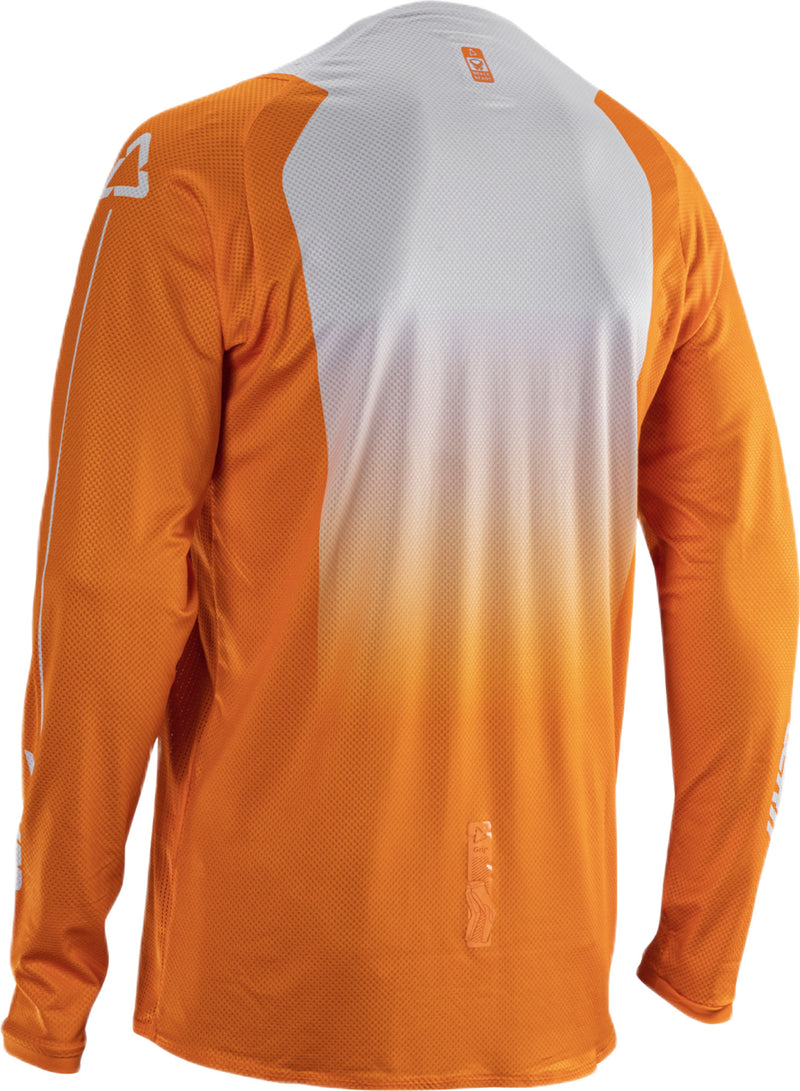 Leatt Moto 4.5 Lite V26 Motocross-Trikot, leicht, atmungsaktiv, Orange