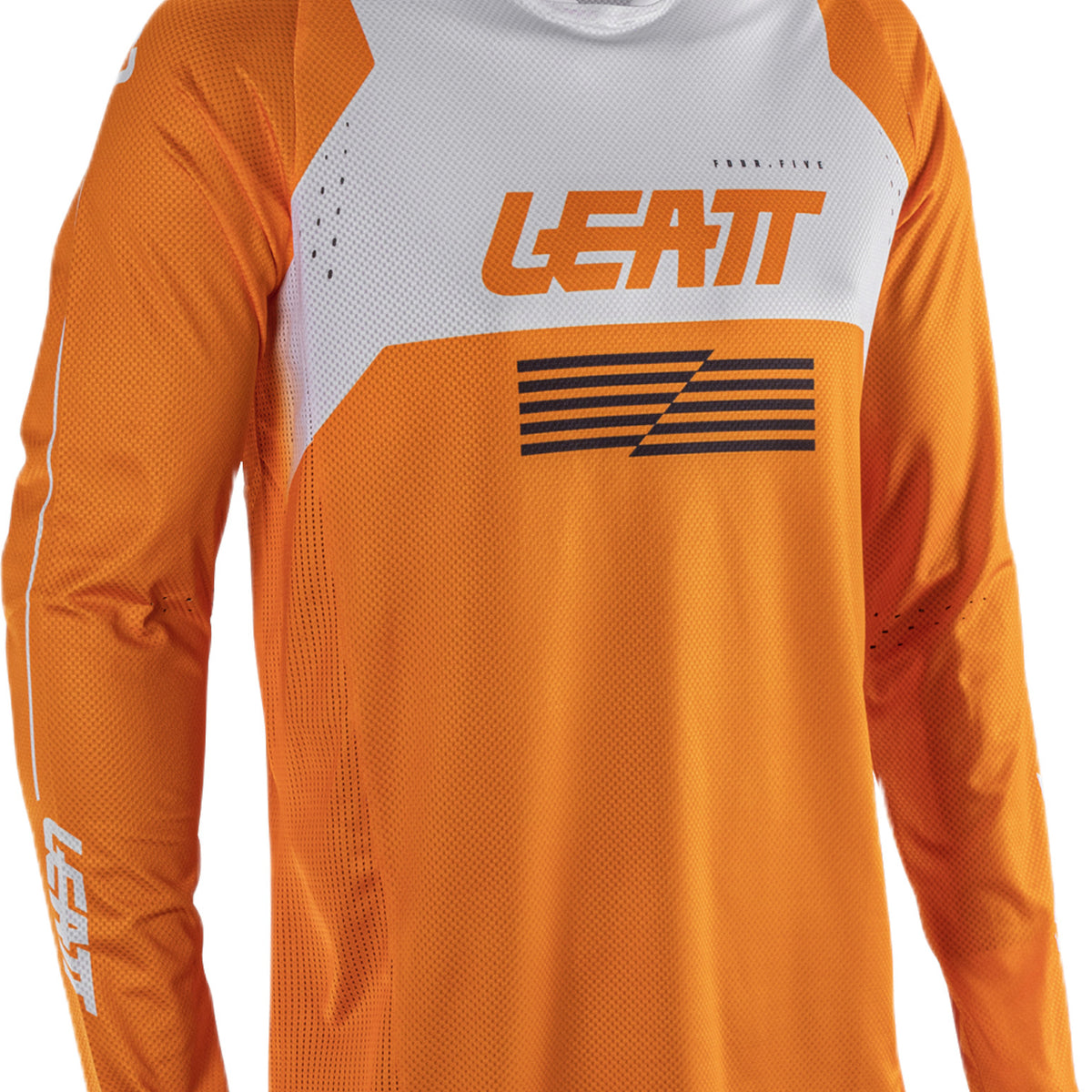Leatt Moto 4.5 Lite V26 Motocross-Trikot, leicht, atmungsaktiv, Orange