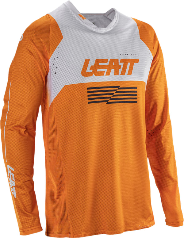 Leatt Moto 4.5 Lite V26 motocross jersey lichtgewicht ademend Oranje