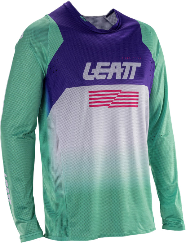 Leatt Moto 4.5 Lite V26 motocross jersey lichtgewicht ademend Paars