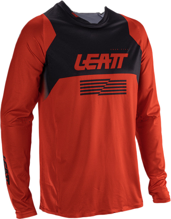 Leatt Moto 4.5 Lite V26 motocross jersey lichtgewicht ademend Rood