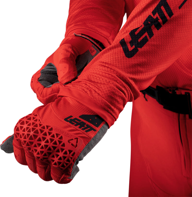 Leatt Moto 4.5 Lite V26 Motocross-Trikot, leicht und atmungsaktiv, Rot