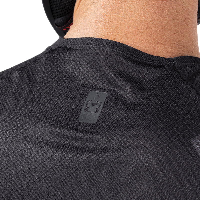 Leatt Moto 4.5 Lite V26 Motocross-Trikot, leicht und atmungsaktiv, Stealth Schwarz/Grau