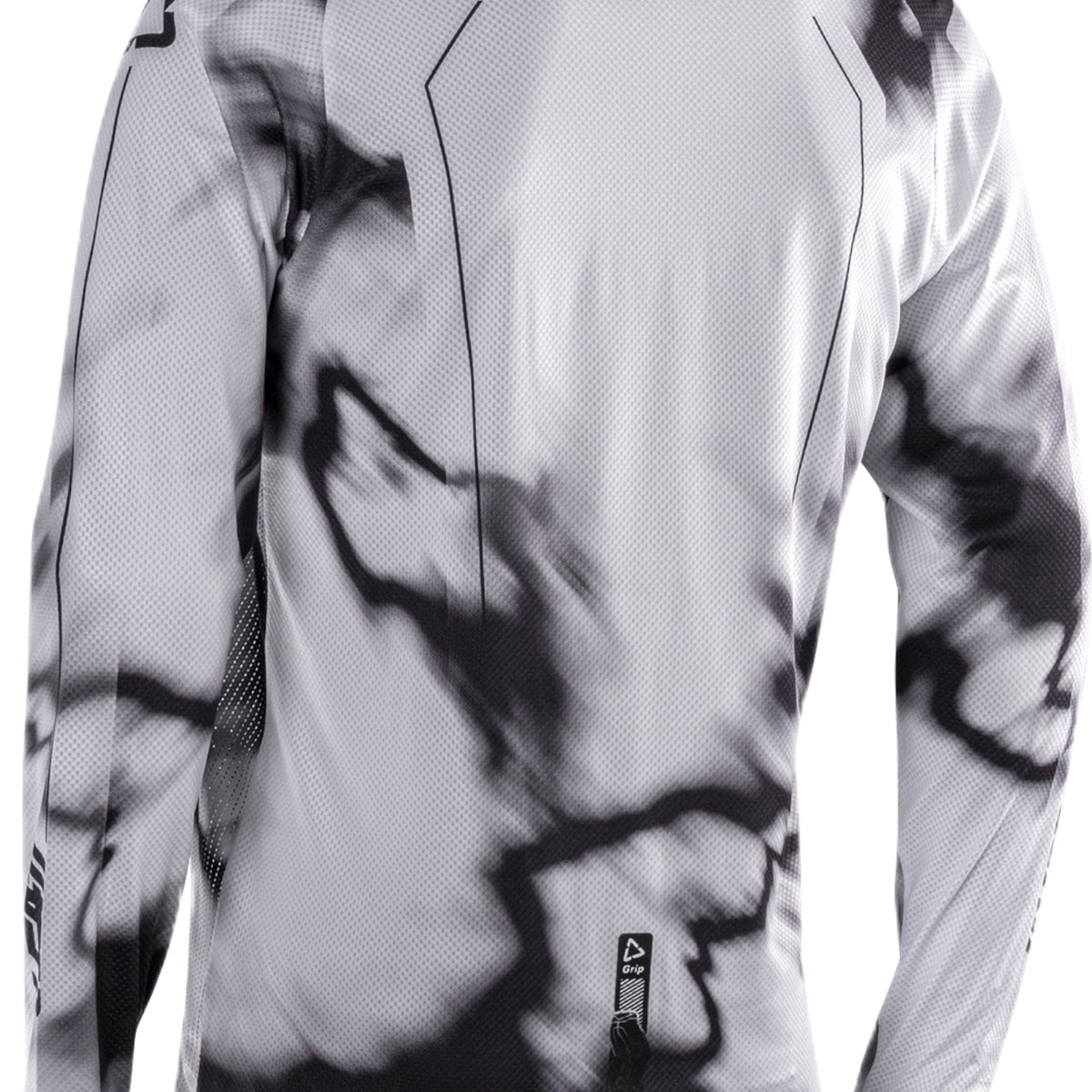 Leatt Moto 4.5 Motorradhose, Offroad-Stretch, mit Knieverstärkung, Lite White