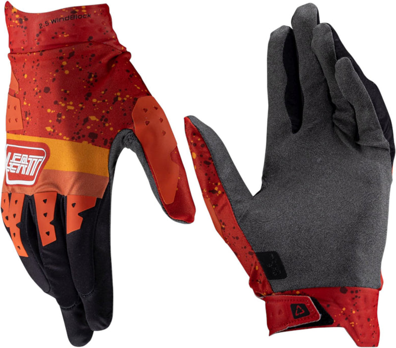 Leatt Glove Moto 2.5 WindBlock Burn Red