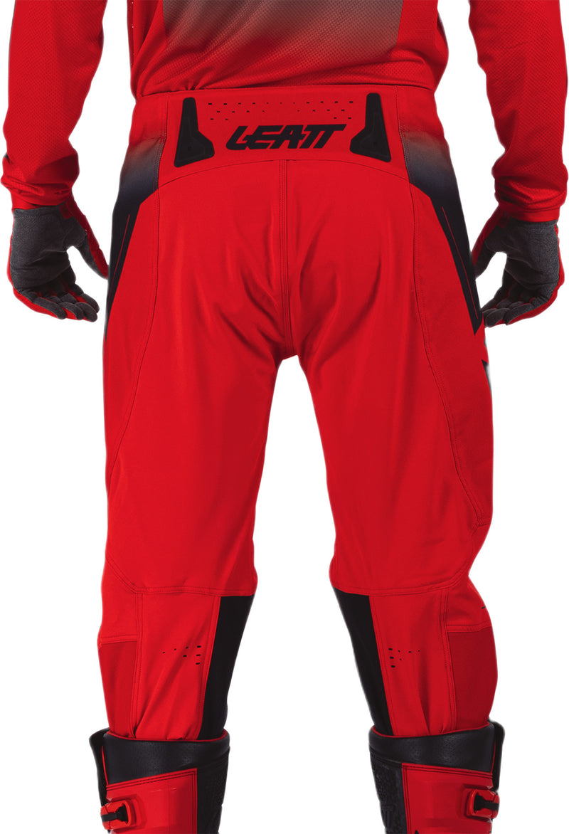 Leatt Moto 4.5 motorcycle pants off-road stretch with knee reinforcement Red