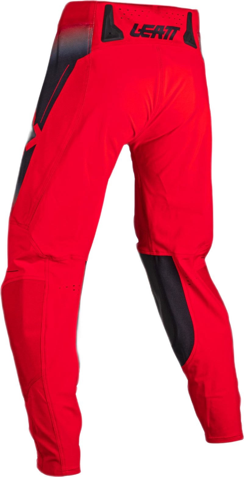 Leatt Moto 4.5 motorcycle pants off-road stretch with knee reinforcement Red