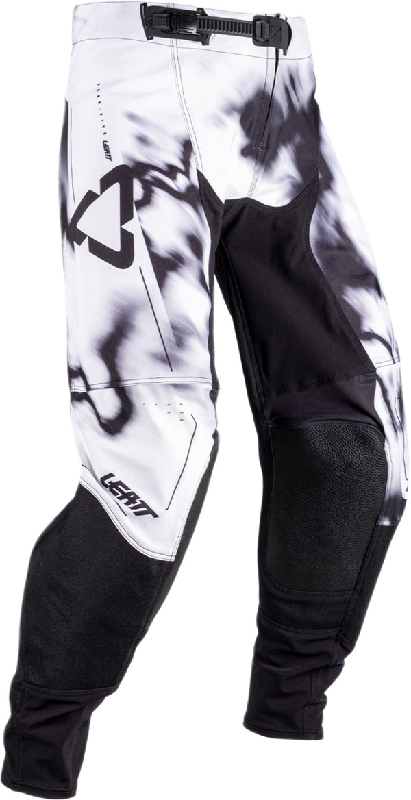 Leatt Moto 4.5 motorbroek offroad stretch met knieversteviging Wit