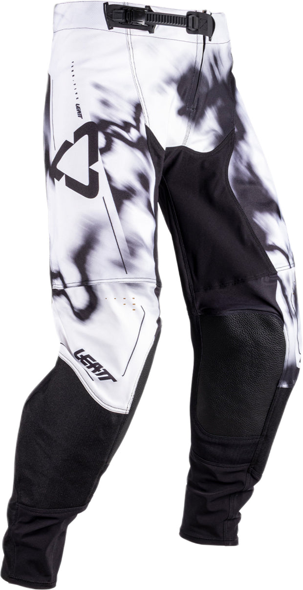 Leatt Moto 4.5 motorbroek offroad stretch met knieversteviging Wit