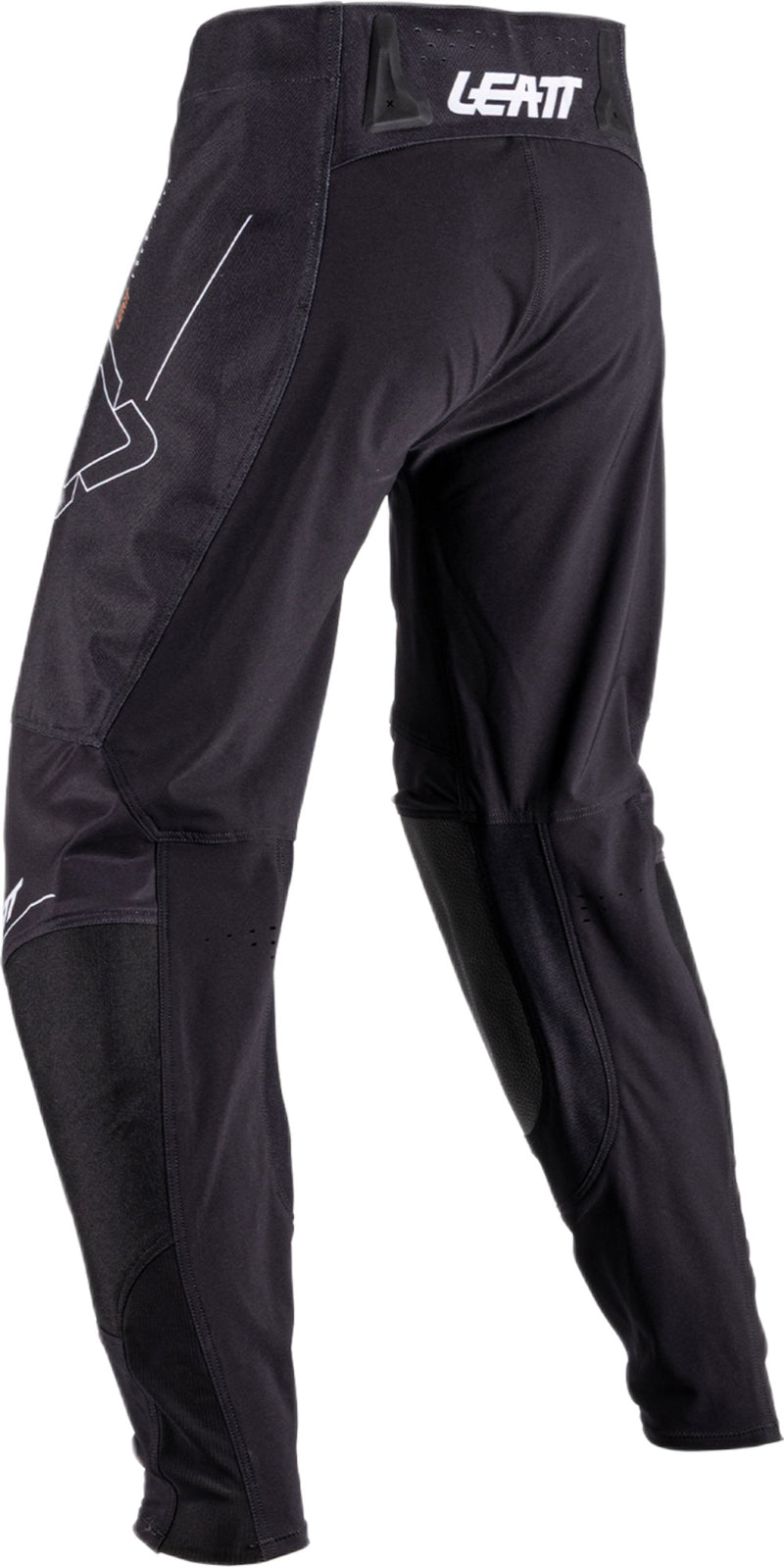 Leatt Moto 4.5 Motorradhose, Offroad-Stretch, mit Knieverstärkung, Schwarz