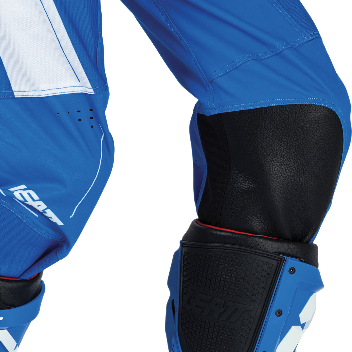 Leatt Moto 4.5 Motorradhose, Offroad-Stretch mit Knieverstärkung, Pixelblau