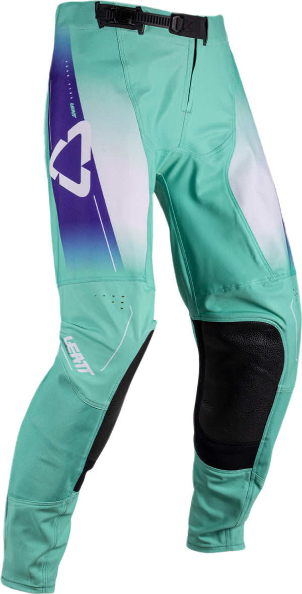 Leatt Moto 4.5 motorbroek offroad stretch met knieversteviging Paars