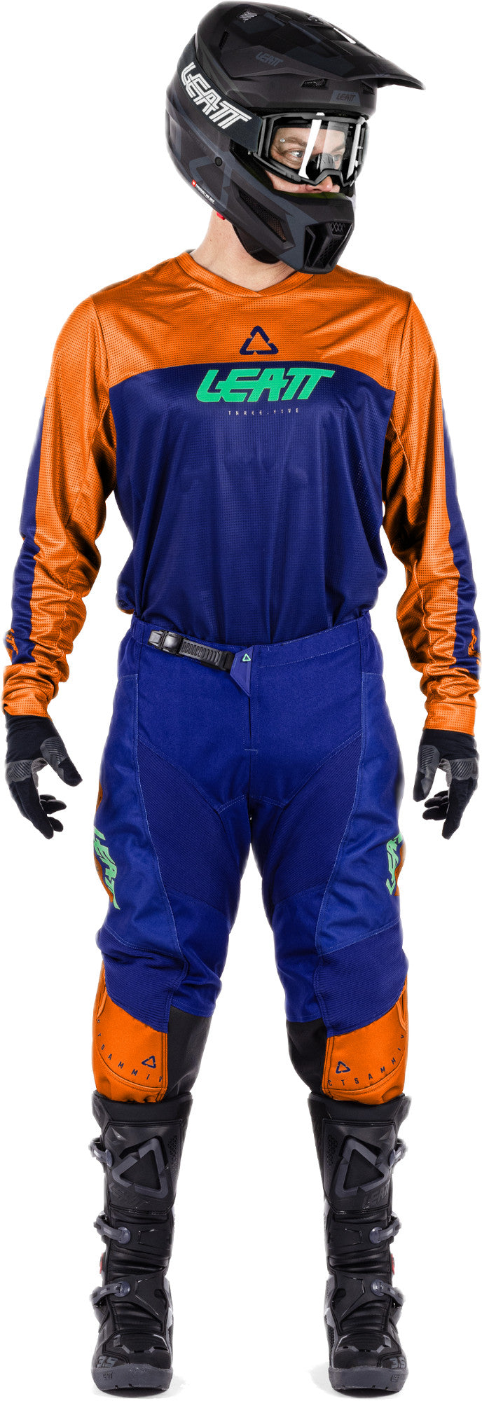 Junior Leatt Ride Kit 3.5 Orange For kids