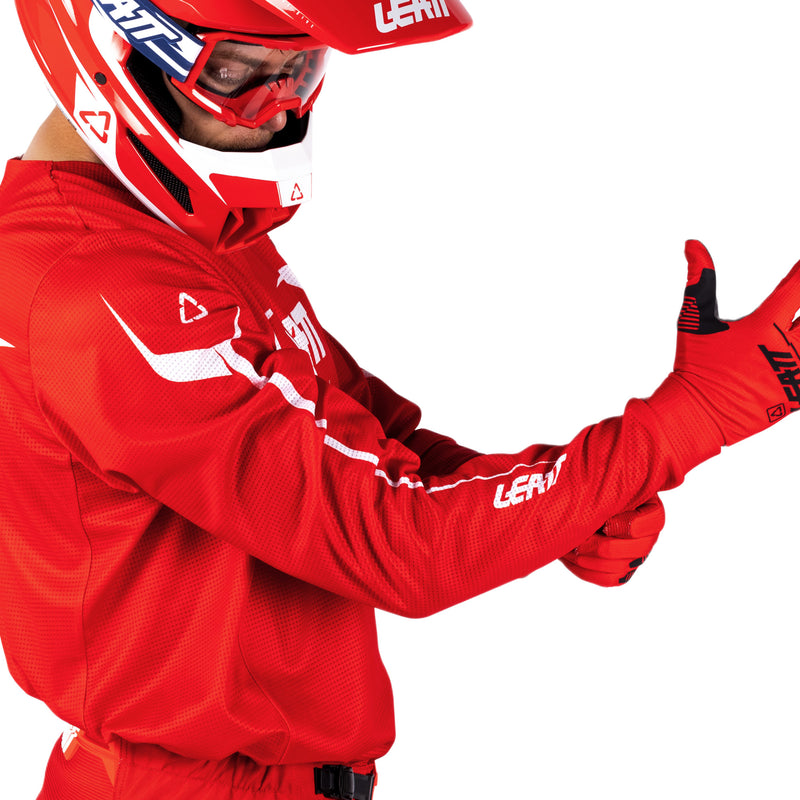 Junior Leatt Ride Kit 3.5 Rot für Kinder
