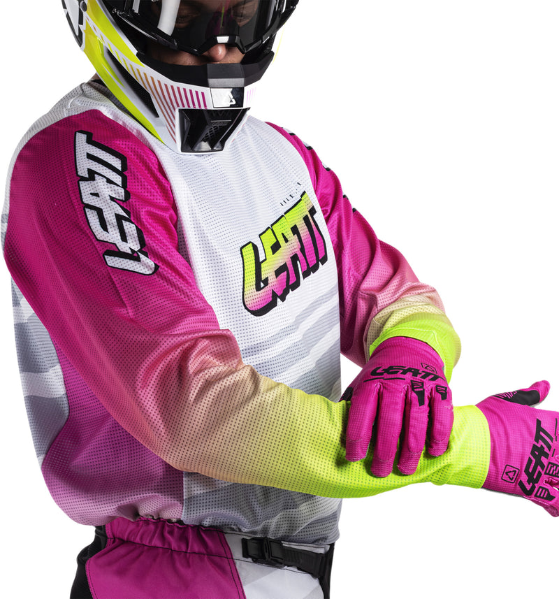 Leatt Ride Kit Moto 3.5 Retro Pink