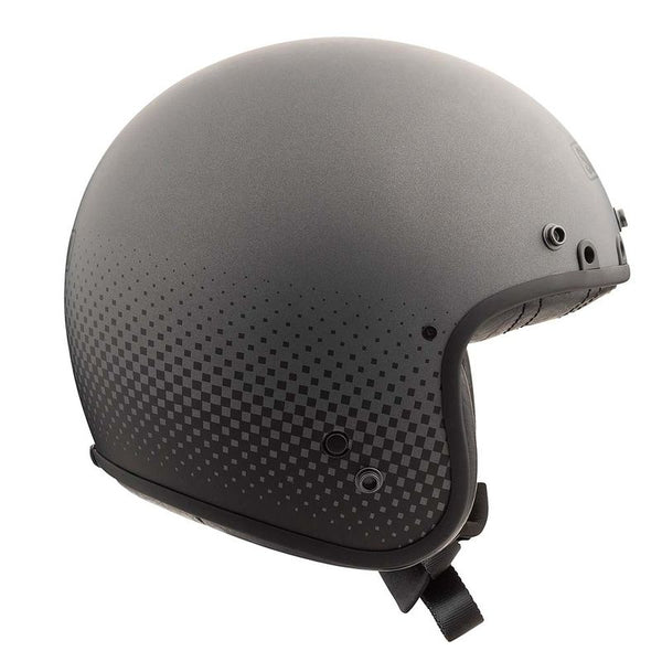 Simpson Chopper Raster Jet Helmet Custom Motorcycle Helmet D-Ring