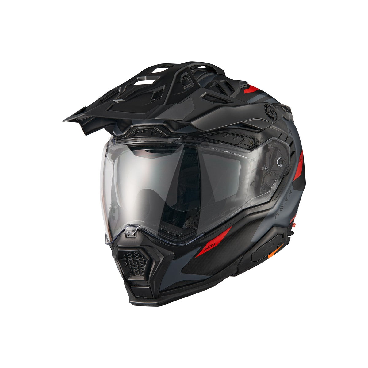 Nexx X Wed3 Keyo Carbon Grey Red
