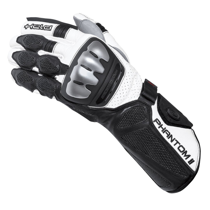 PHANTOM II RaceGLOVES BLACK-WHITE