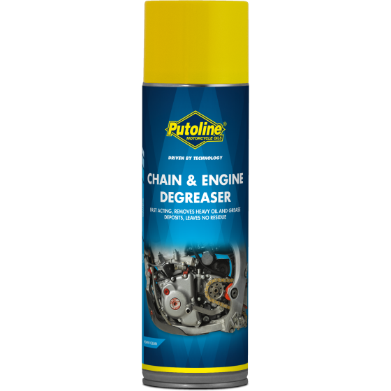 Putoline Chain & Engine Degreaser NIET GEBRUIKEN