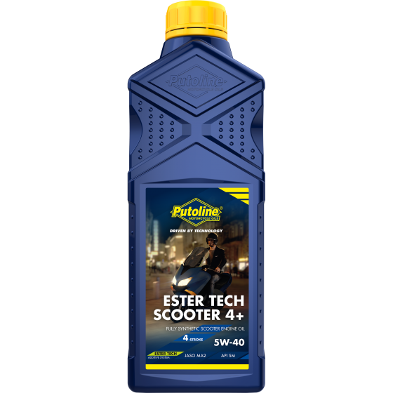 1 L flacon Putoline Ester Tech Scooter 4T+ 5W-40
