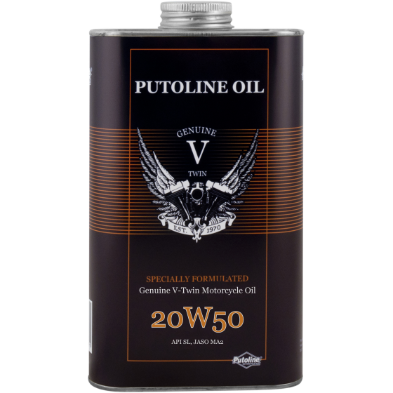 1 L blik Putoline Genuine V-Twin 20W-50