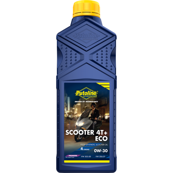 1 L flacon Putoline Scooter 4T+ ECO 0W-30