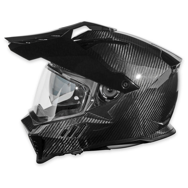 Simpson Xcursion Carbon Adventure Helmet ECE 22.06 Pinlock Lightweight