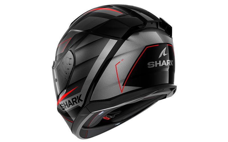 Shark D-skwal 3 Sizler Schwarz Anthrazit Rot