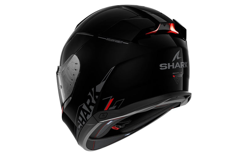 Shark Skwal I3 Blank Sp Zwart Anthracite Rood