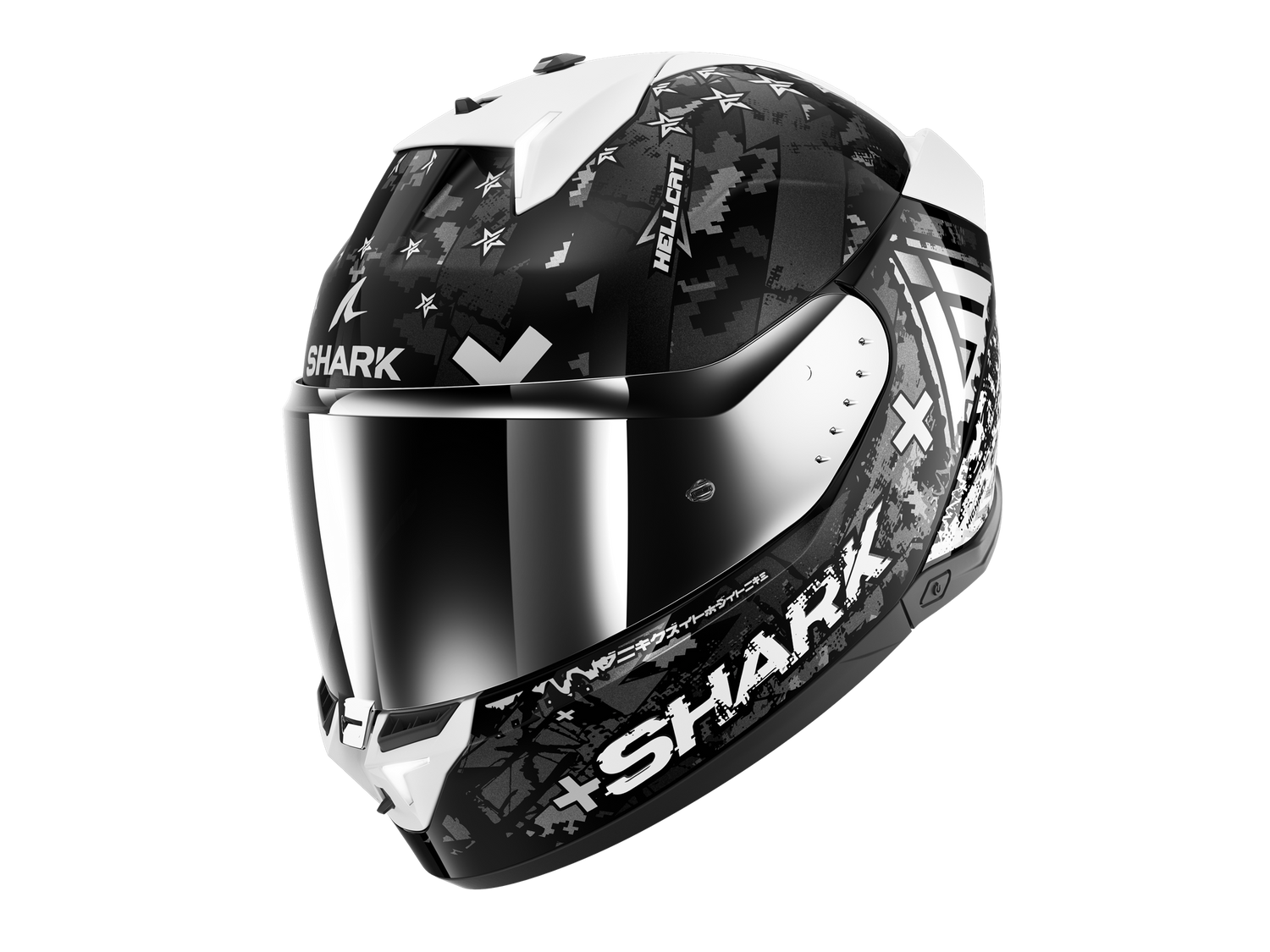SHARK SKWAL i3 HELLCAT Black Chrom Silver