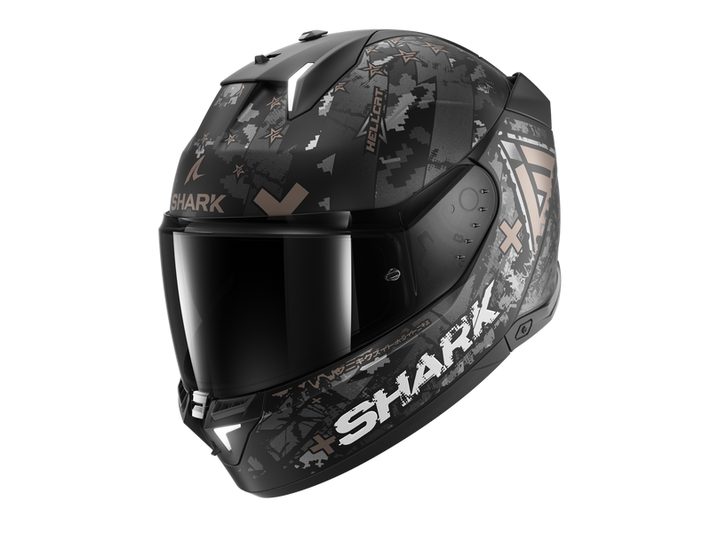 Shark Skwal I3 Hellcat Matt Schwarz Chrom Anthrazit